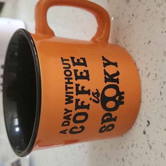 Halloween Other - A day without coffee is spooky mug
